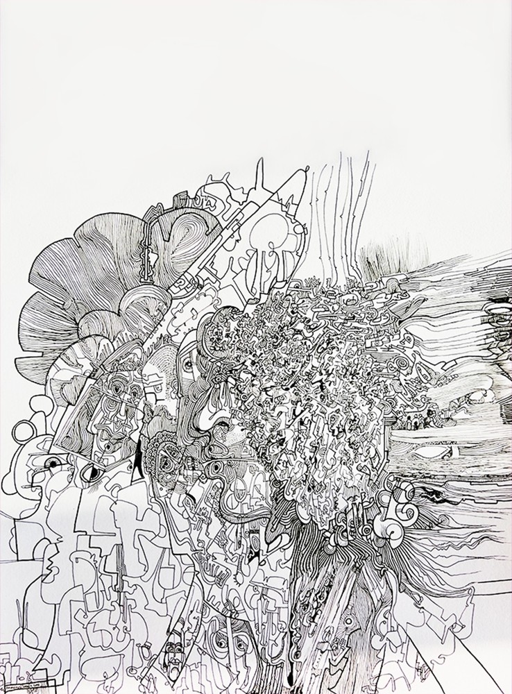 Variation #4 · 40 × 30 cm