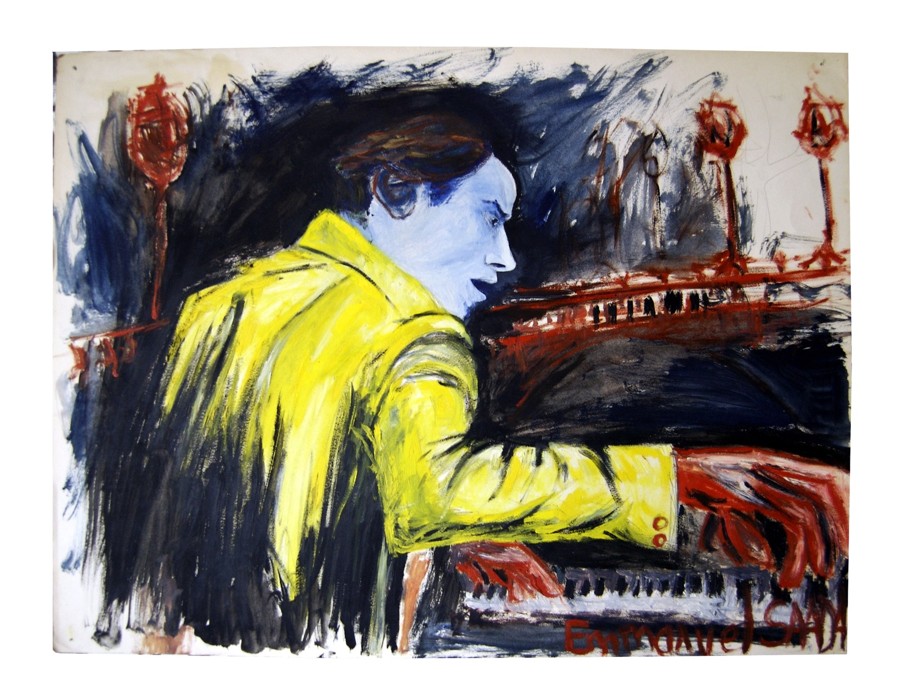 Peinture d’Emmanuel Saada · œuvre 1