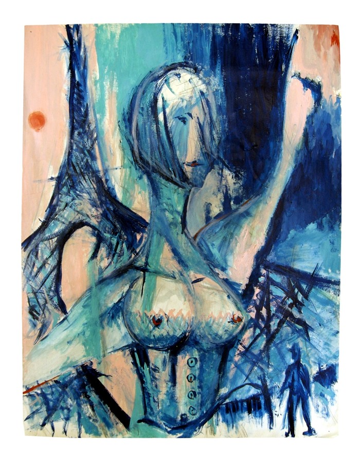 Peinture d’Emmanuel Saada · œuvre 2