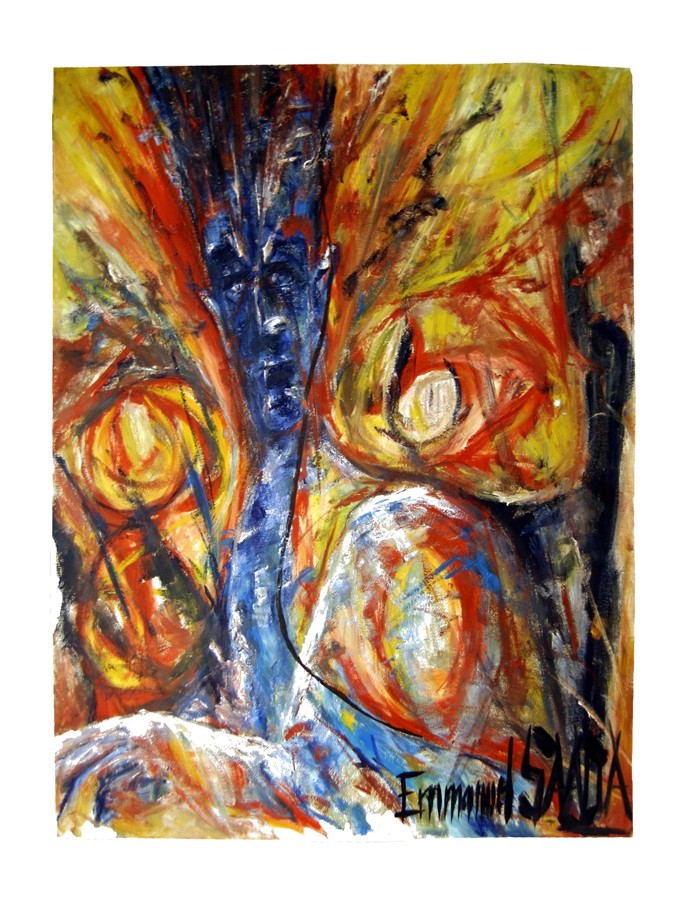 Peinture d’Emmanuel Saada · œuvre 3