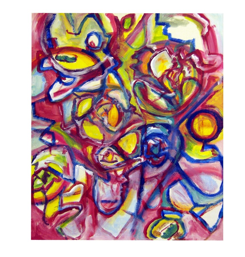 Peinture d’Emmanuel Saada · œuvre 5