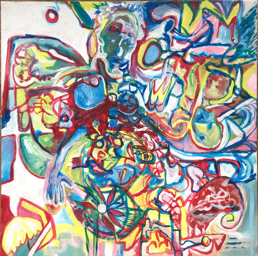 Peinture d’Emmanuel Saada · œuvre 6