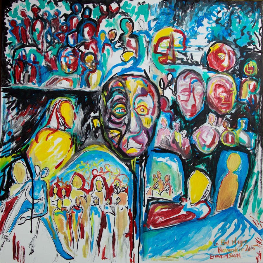 Peinture d’Emmanuel Saada · œuvre 7