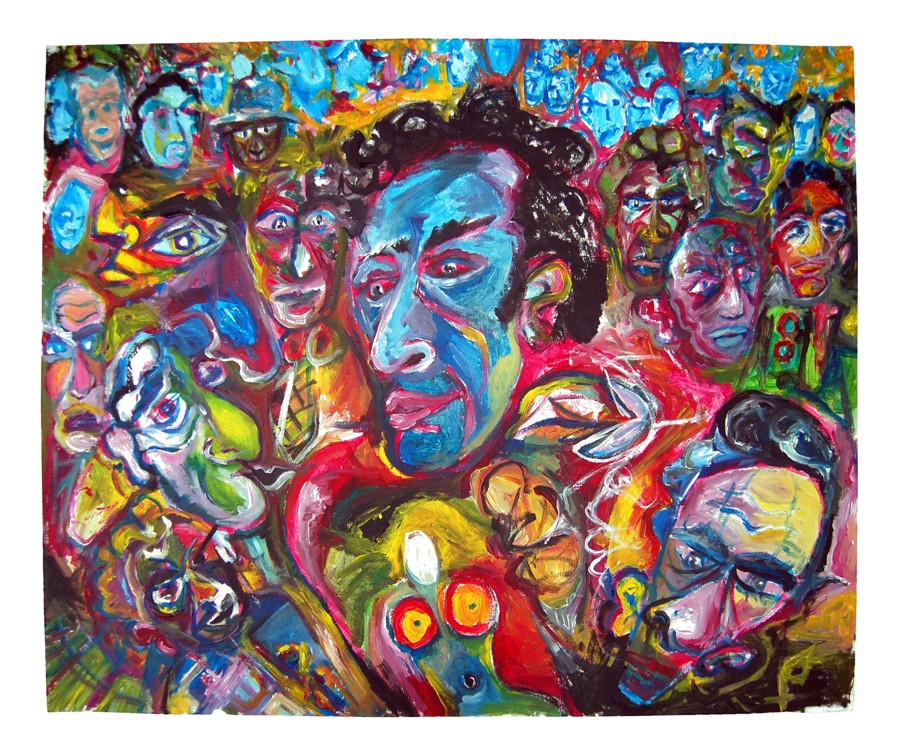 Peinture d’Emmanuel Saada · œuvre 8