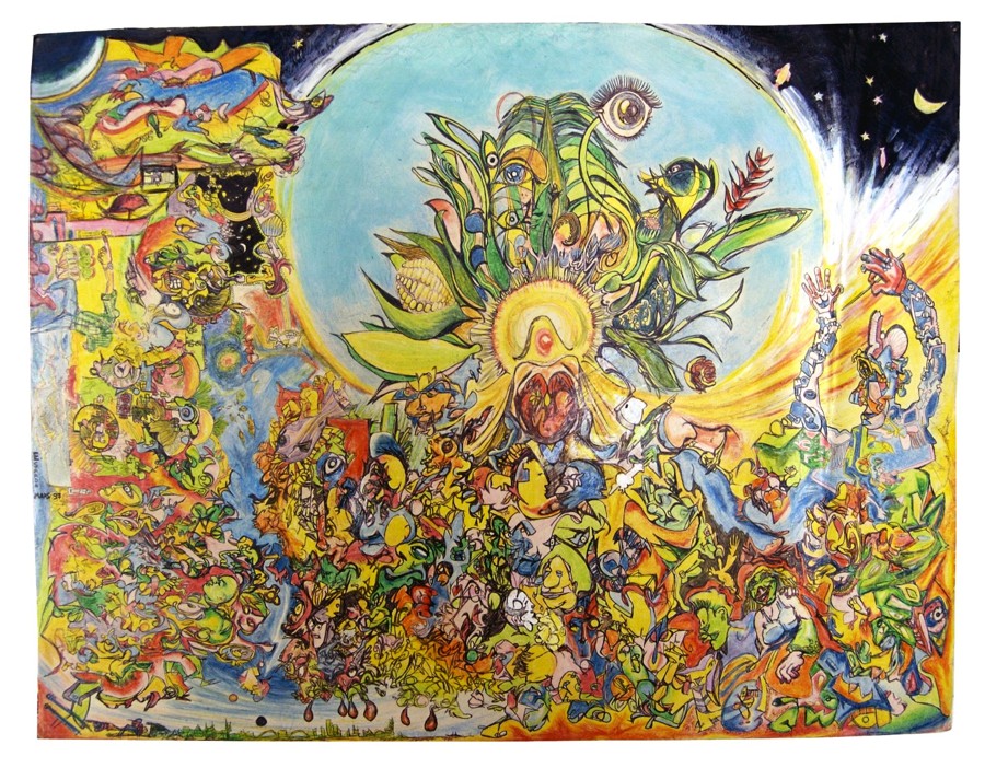 Peinture d’Emmanuel Saada · œuvre 10