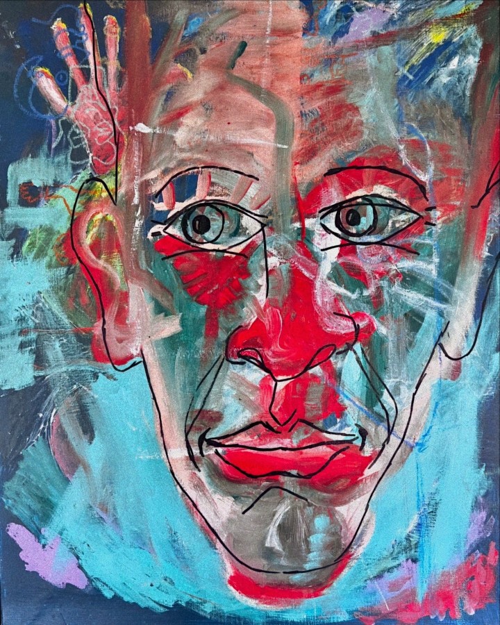 Peinture d’Emmanuel Saada · œuvre 14