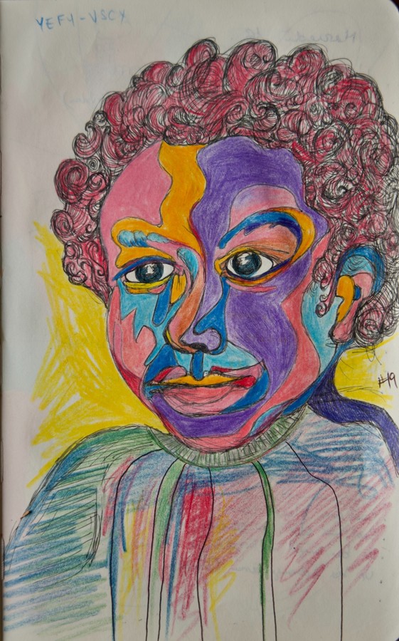 Peinture d’Emmanuel Saada · œuvre 15