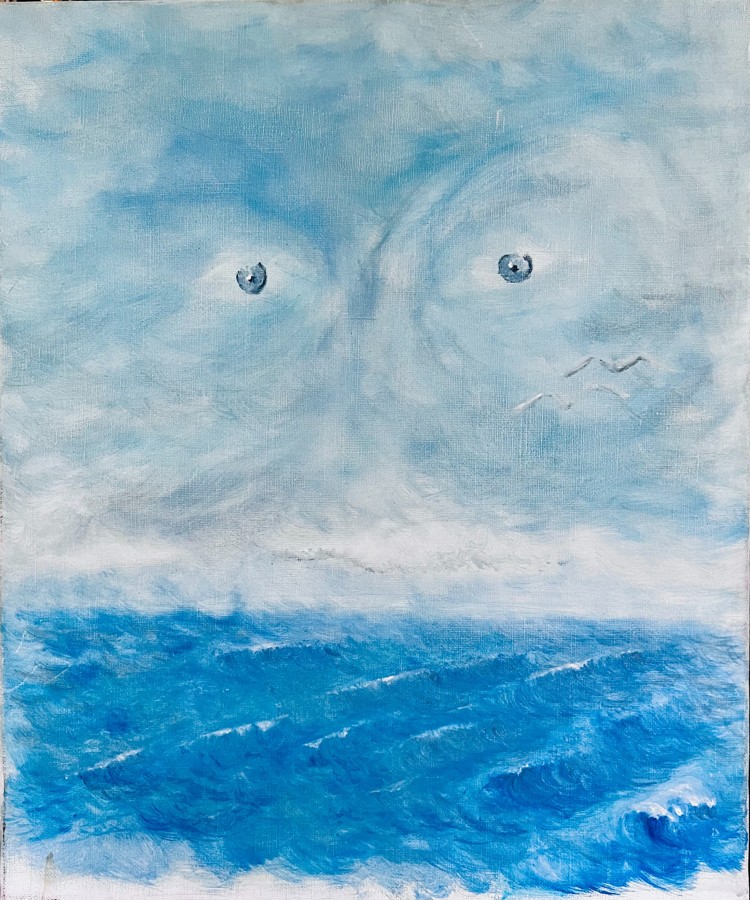 Peinture d’Emmanuel Saada · œuvre 18