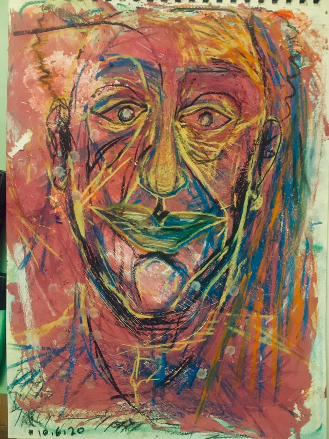 Peinture d’Emmanuel Saada · œuvre 20