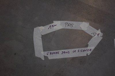 Traces écrites par les participants · L’Expérience du silence · Jeune Création · CENTQUATRE · 2012