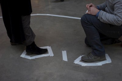 Traces écrites par les participants · L’Expérience du silence · Jeune Création · CENTQUATRE · 2012